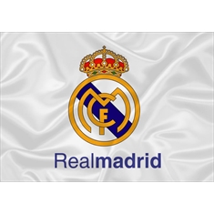 Real Madrid - Tamanho: 1.80 x 2.57m